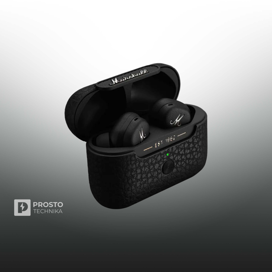 Беспроводные наушники Marshall Motif II, Black, черный